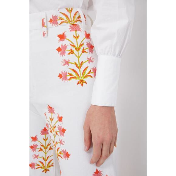 Sz Blockprints Disco Pants In Soft Rose Tangerine - S - Picture 5 of 6